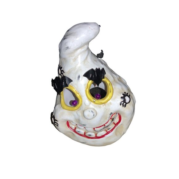 Halloween Ghost Head Candle Holder Seasonal Decor - Picture 1 of 12